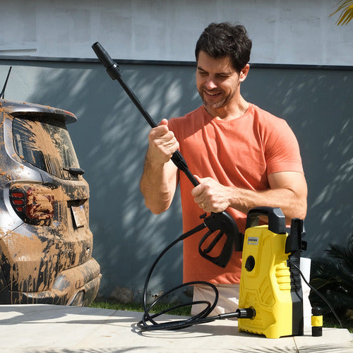 (OFERTA VÁLIDA ATÉ AS 23:59) Lavadora Kärcher Compacta Alta Pressão 1500 PSI